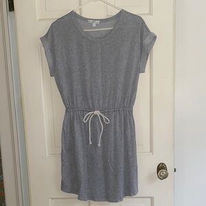 Moa Moa Heather Gray Knit Top